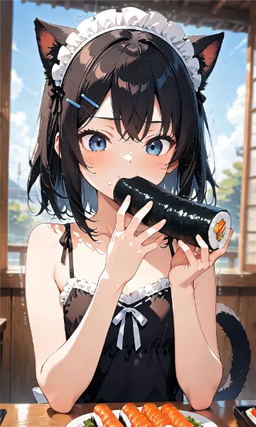 もぐもぐ