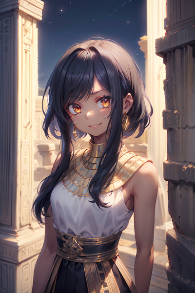 ピアスをした女性神官其之二