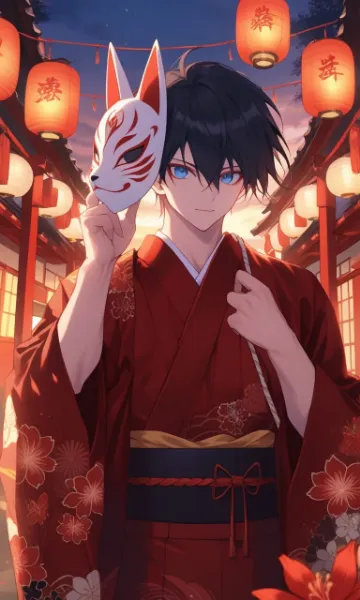 鎮守の神社のお祭り