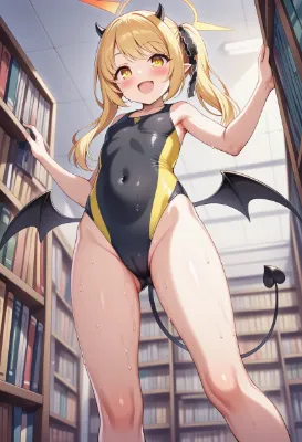 丹花イブキ　競泳水着顔面騎乗