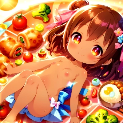 お弁当からこんにちわ