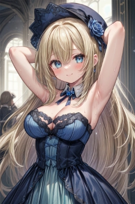 ドレスの少女