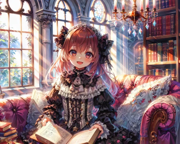 ゴスロリ少女の読書