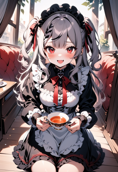 沙花叉クロヱ（メイド服）