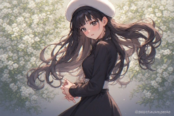 桜風に舞う少女の秘密