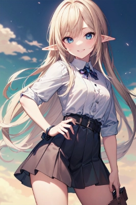 エルフ娘