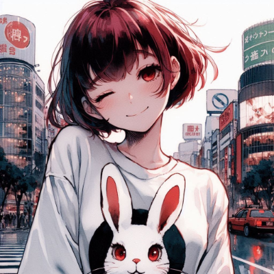 うさぎのTシャツ