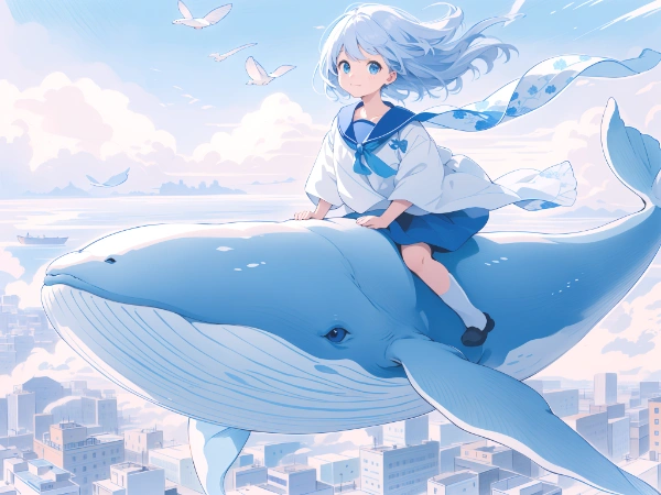 flying whale