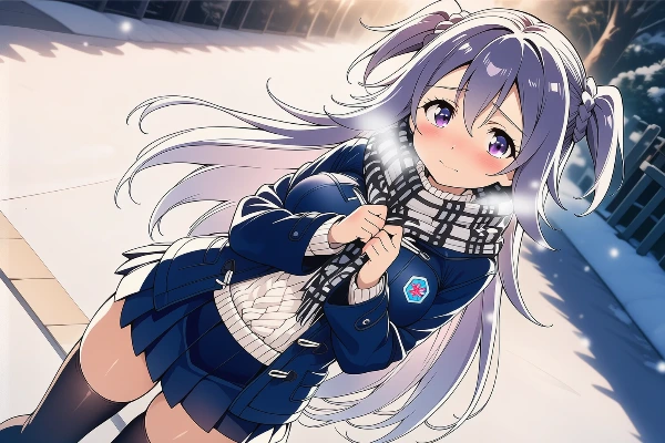 冬の待ち合わせ綺凛ちゃん