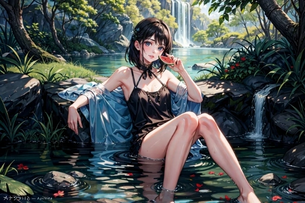 スイカの皮まで食べる