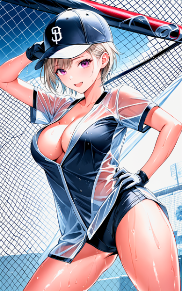 豪打一閃！フィールドのホームランクイーン！