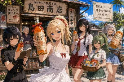 時を結ぶ、夏のリボン