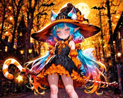 3枚）ハロウィンとロリポップ