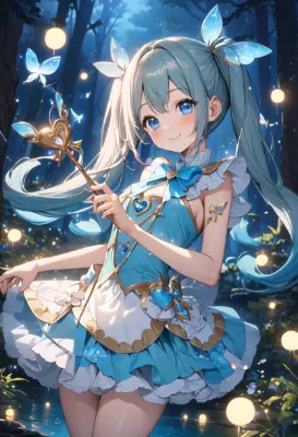 森の魔法少女