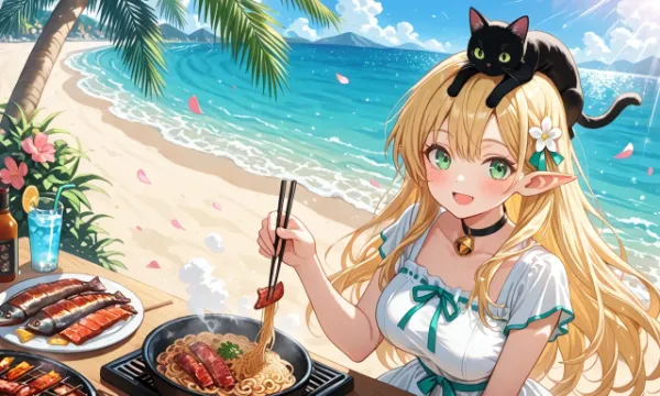 無人島バーベキュー大会