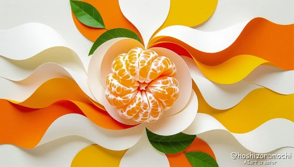 剥けるオレンジのリズム - The rhythm of peeling oranges