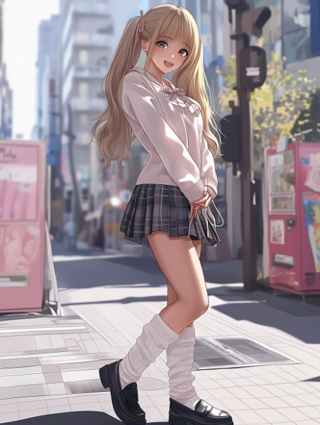 No.1474 90年代コギャル女子高生