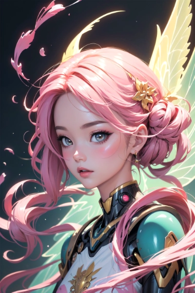 beautiful character painting