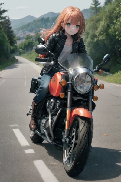 あいちゃん＠バイク