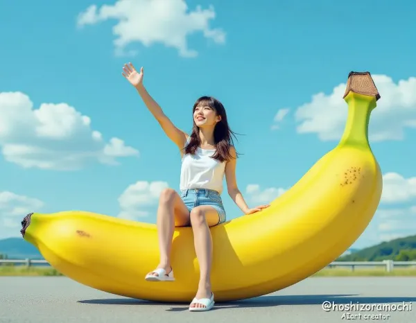 ビッグバナナライド！夢見る少女 - Big Banana Ride! Dreaming Girl