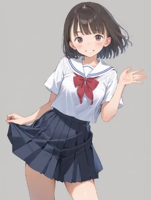 セーラー服の女の子