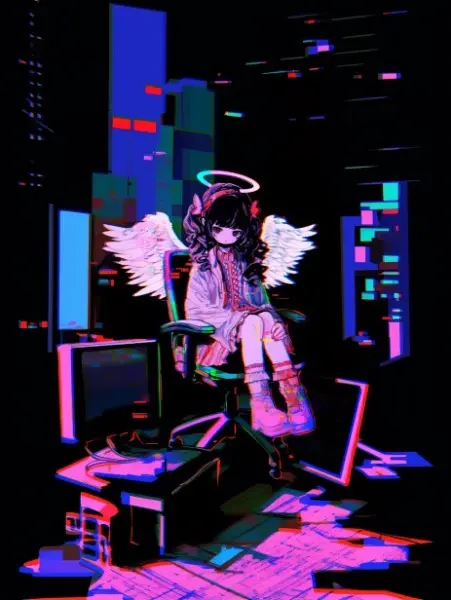 Glitch angel