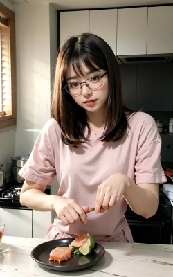 料理？初めてだよ