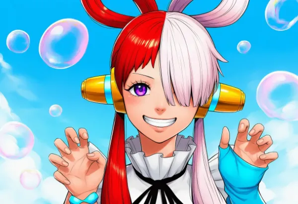 ONE PIECEのウタのシャボン玉画像