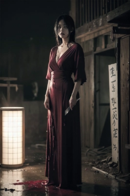 赤い女