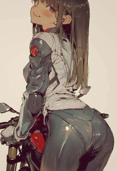 新品のバイクスーツ