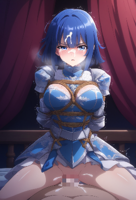 強気な騎士が嫌々腰を振らされるイメプレをさせられる元聖騎士