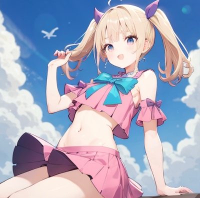 金髪ツインテール☆