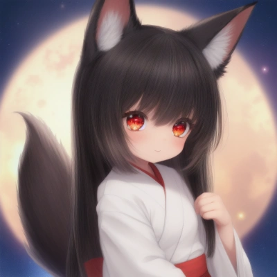 狐耳巫女