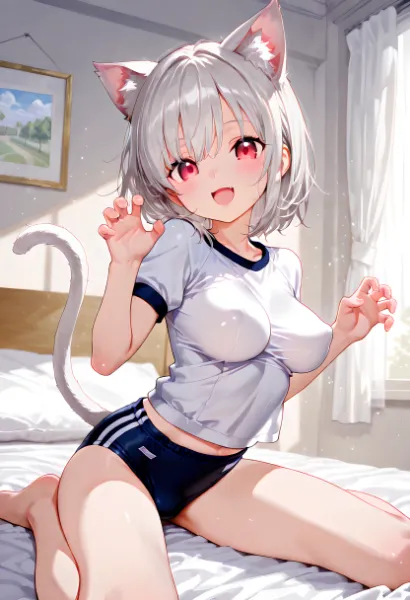 白猫ブルマ