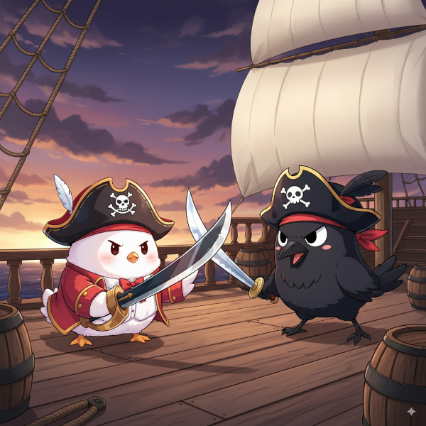 雀・スパロウの冒険〜宿敵黒鴉との決闘〜