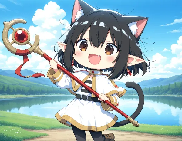 フリーレンちゃんごっこニャ♪