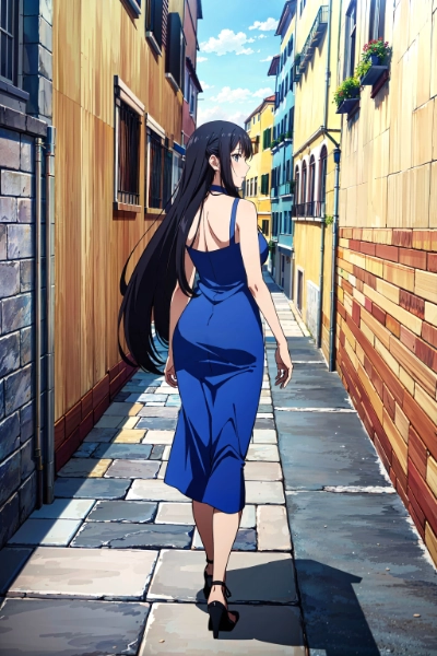 綺麗な街だね。