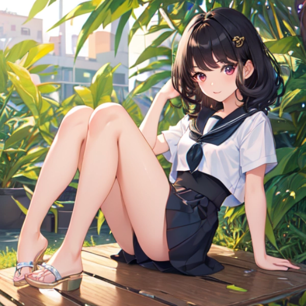 黒髪