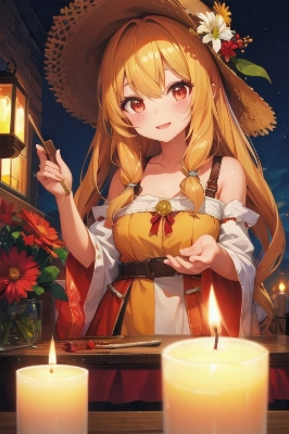 美少女　キャンドル