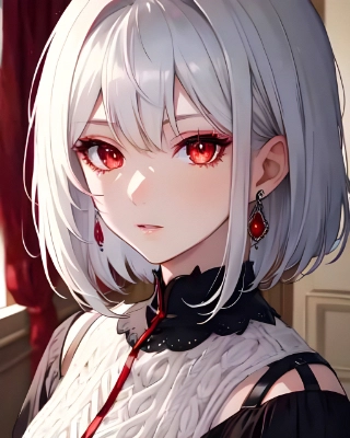 紅の美女と雪の巫女