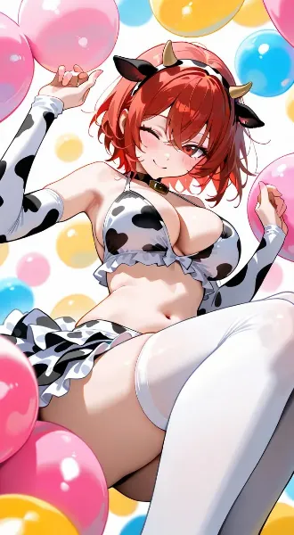 女子高生は牛に覚醒する………♡  (霧島 紅葉)