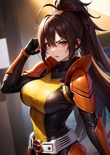 ヘルメットオフ・アーマードガール