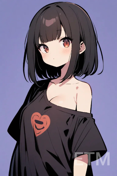 ゆるゆるのTシャツってかわいいよね！