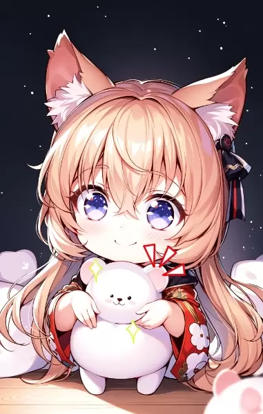 雪マシュだるま