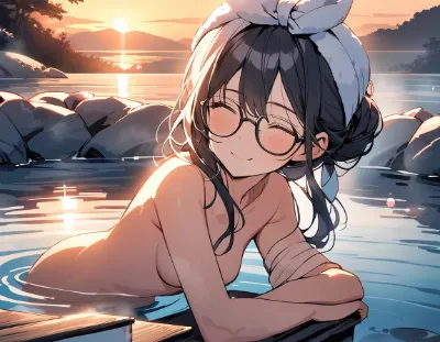温泉だから仕方ないよねぇ…