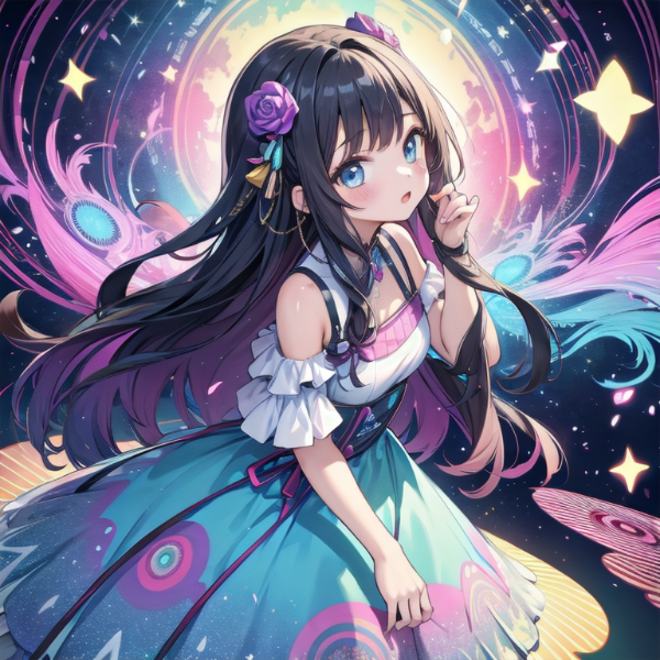 サイケなグラデ