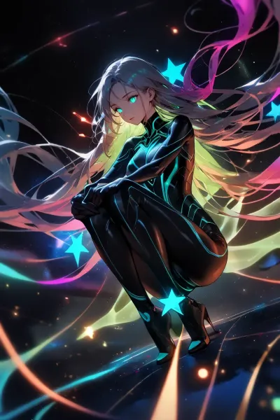 蛍光ボディースーツ