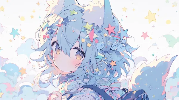 星を集める青いキツネの旅