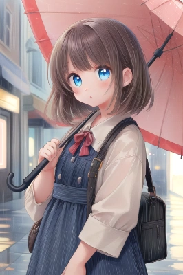 雨の日のお出かけ