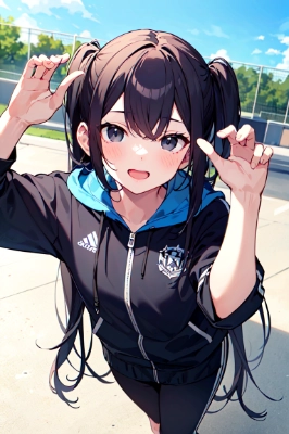 元気な少女